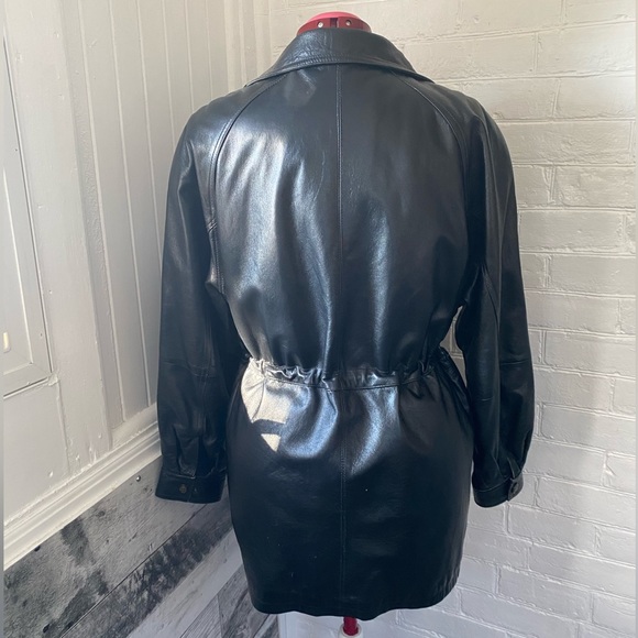 Vintage Italian leather jacket - Picture 4 of 11